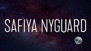 Safiya Nyguard title card
