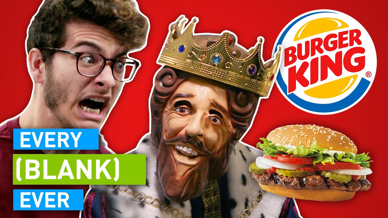 Once he was a Premier League king, But now he's Burger King.