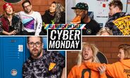 Cyber Monday sale banner