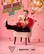 Shayne Topp for Smosh Reads Reddit Stories Live! in 2024/25