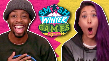 WINTER GAMES FAN ART! (The Show w- No Name - Smosh Winter Games).png