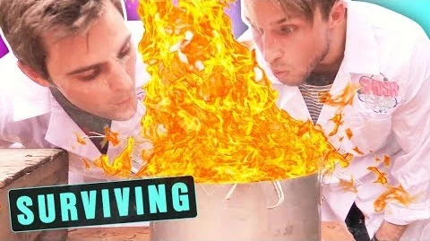 SURVIVING w/ SCIENCE! (Smosh Lab) | Smosh Wiki | Fandom