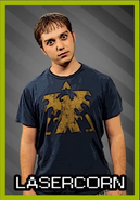 Lasercorn's "Player select" image from Top 5 and Smosh Games Review