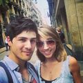 Anthony and Kalel in Barcelona, July 2014