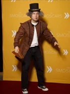 Shayne Topp as The Dumpster Wizard at the Smoscars 2025