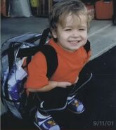 Peter as a baby in Can Shayne Guess Our Childhood Photos?