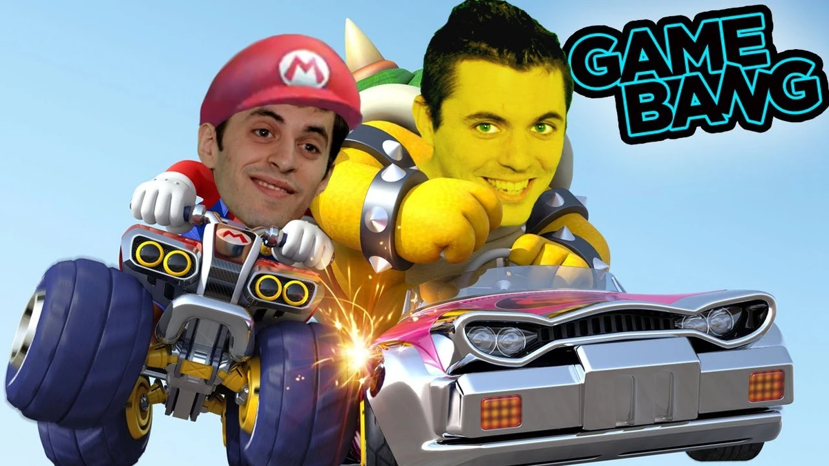 DEATH TO MARIO KART BLUE SHELLS! | Smosh Wiki | Fandom, image size:1200x675