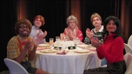Young Sebastian, Kevin, Krungle, Benny, and Martha (all from Smosh the Sitcom LIVE)