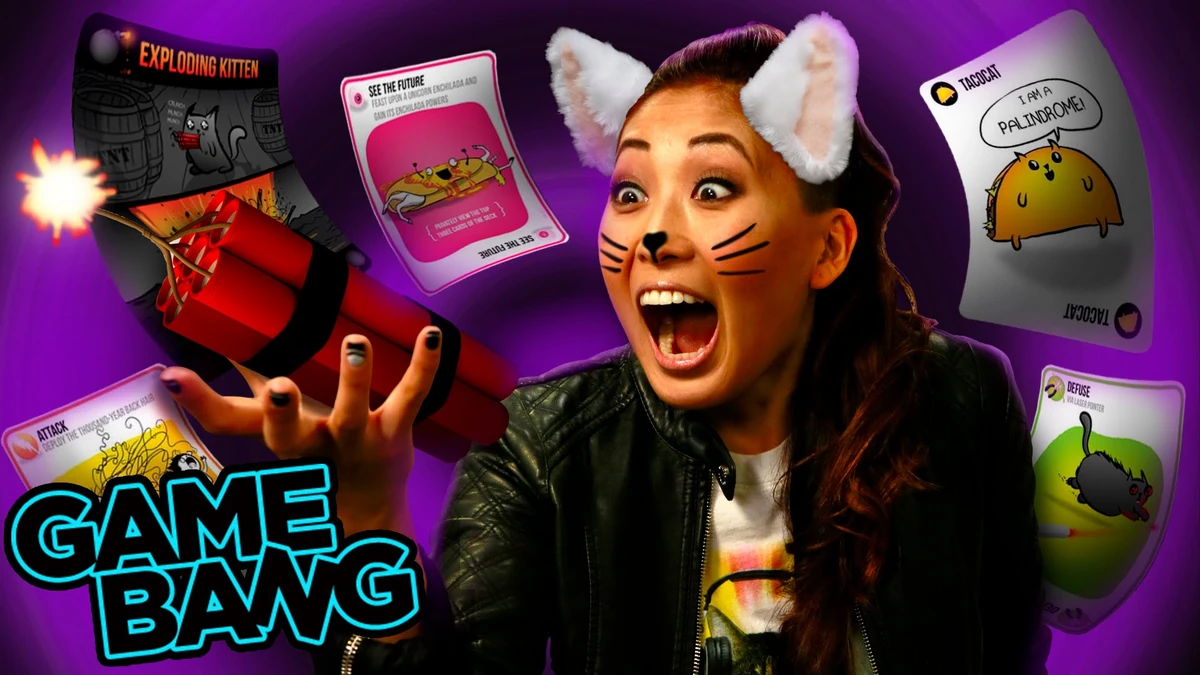 EXPLODING KITTENS IS HERE! (Game Bang) | Smosh Wiki | Fandom