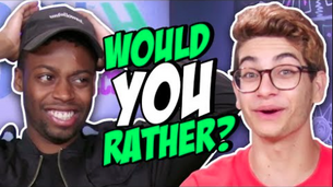 WE PLAY WOULD YOU RATHER? (Squad Vlogs)