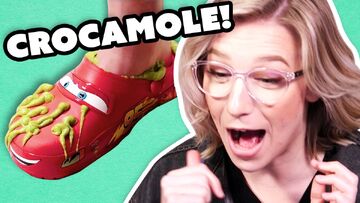 Mystery Crocs Challenge Havocado Smosh Wiki Fandom