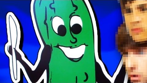 dancing pickle cartoon