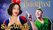 The previous thumbnail, featuring Olivia and Matthew as Snow White and Peter Pan