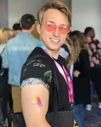 Shayne Topp at Vidcon in 2018