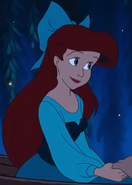 Ariel in The Little Mermaid (1989), which the character is based on