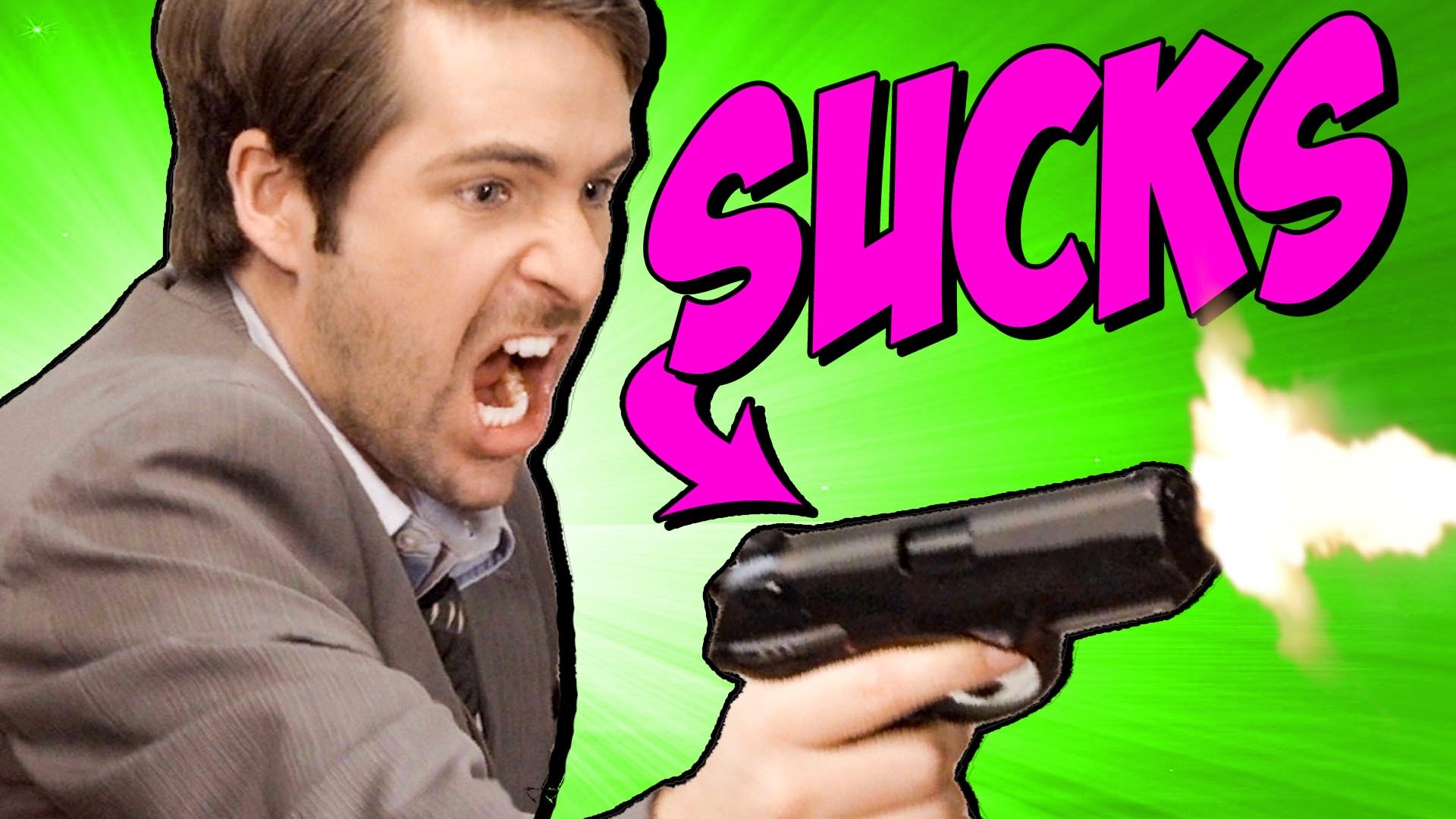 rhett and link with pistols