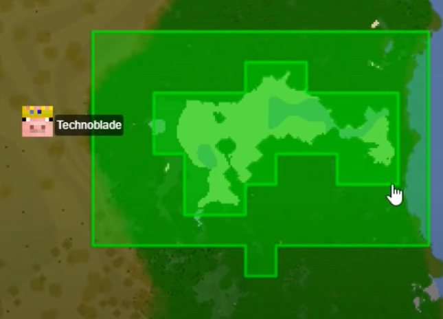 technoblade grave Minecraft Map