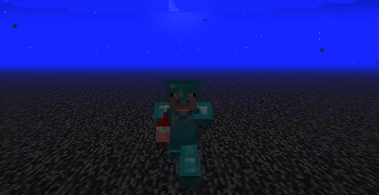 KREA - minecraft screenshot of two players fighting with diamond gear