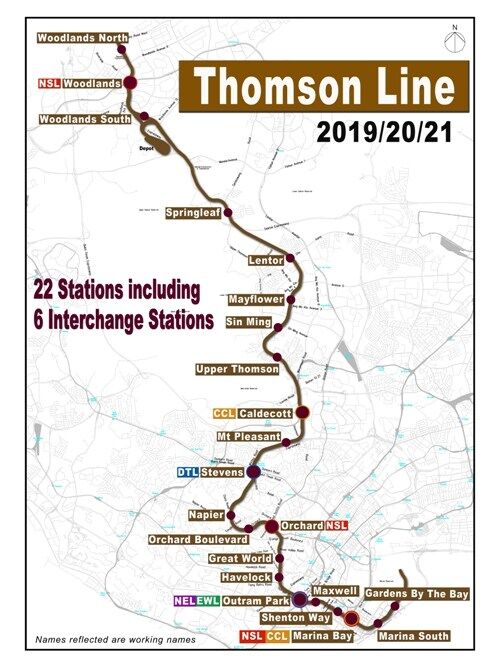 East Coast Mrt Map Thomson-East Coast Line Mrt Stations | Smrt Stations Wiki | Fandom