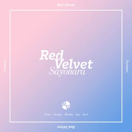 Redvelvetsayonaracover