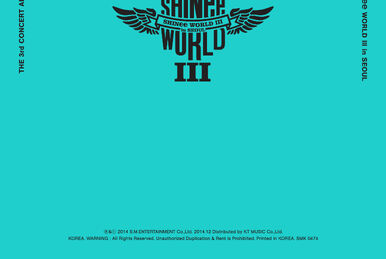 まとめ購入確認用3944□concert SHINee WORLD Ⅲ 2014 CD