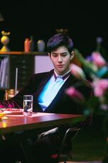 Suho promoting the single