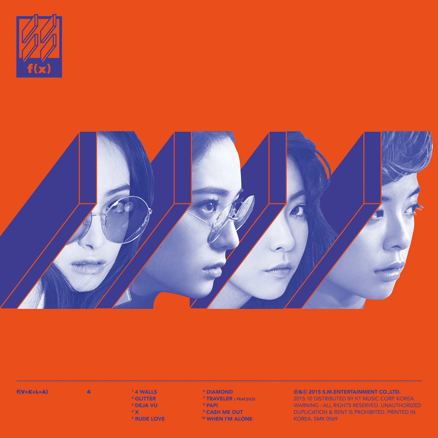 大流行中！ f(x) の人気アイテム 4walls/COWBOY 日本盤 シングル 初回