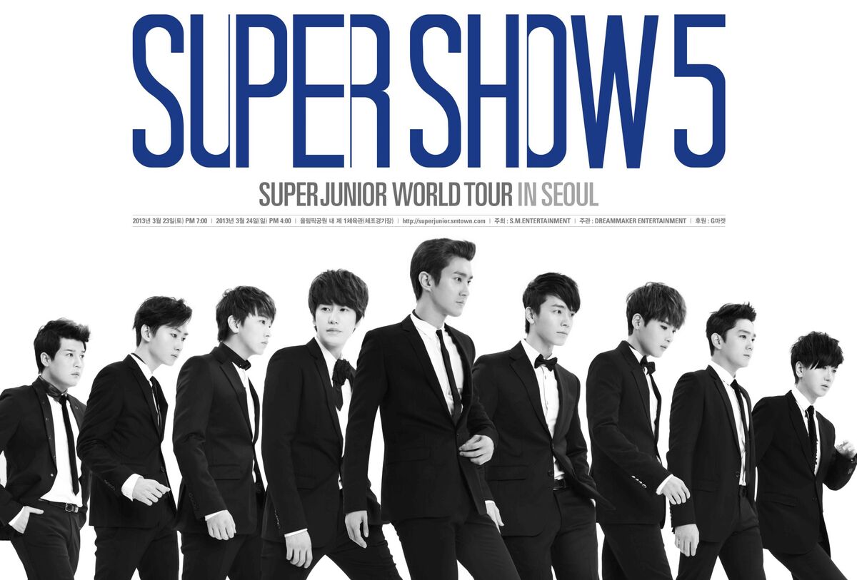 SUPER JUNIOR WORLD TOUR "SUPER SHOW 5" SMTown Wiki Fandom