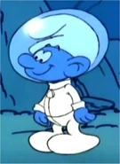 One small step for Smurf. One giant leap for Smurfkind!