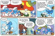 C'mon, Hefty, admit that you enjoyed doing this in "Salad Smurfs"