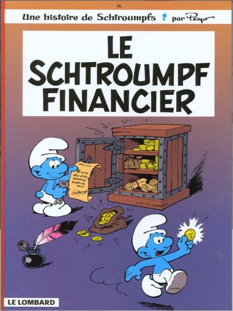 Smurf sale in french