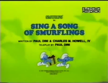 Smurfing Sing Song, Smurfs Wiki