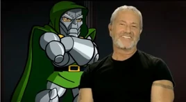 Charlie Adler With Doctor Doom