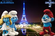 Let's Smurf Paris France!!!