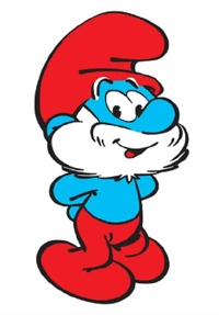 Papa Smurf, the leader