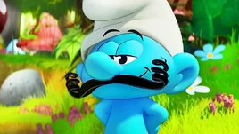 Handlebar-Mustache-Smurf