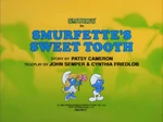 Smurfettes Sweet Tooth