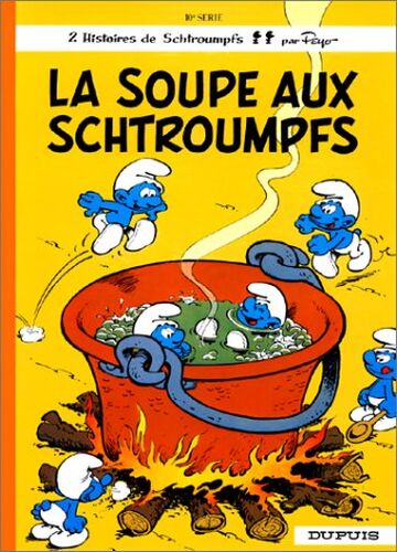 3 Older SMURFS BOOKS COMICS Hardbound and Softbound Smurf Soup