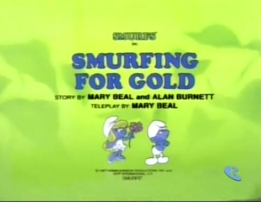 Smurfing For Gold, Smurfs Wiki