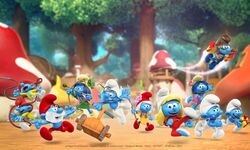 Lol Smurf and Smurf (2009) - Smurfs, The - LastDodo