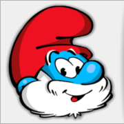 Papa Smurf Facebook Profile Pic