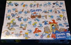 Smurf puzzle - Too many smurfs and Gargamel - Ravensburger - 1000 pieces |  4005556172917