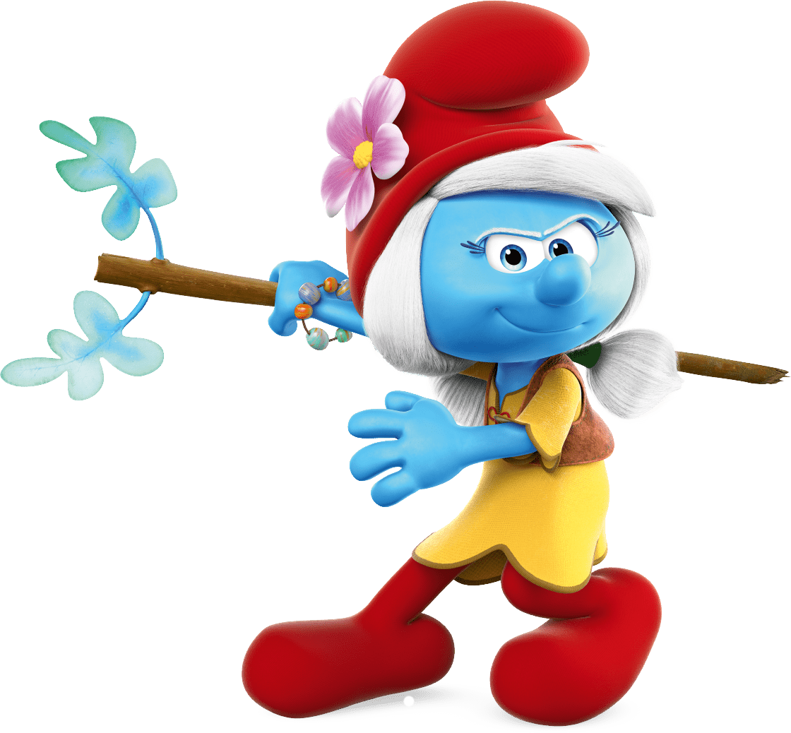 Smurfs The Lost Village Papa & Willow Figure (2 Pack)
