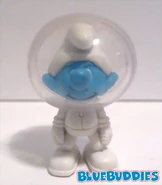 Astro Smurf's figure from Chupa Chups surprise lollipops