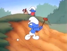 Finally a sport at which Hefty isn't the best of the Smurfs