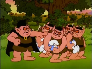 These trolls are real pigs when it comes to truffles.