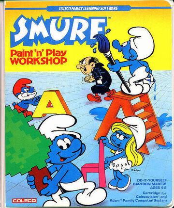 Smurf Paint u0026 Play Workshop | Smurfs Wiki | Fandom