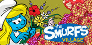 Smurfette in the Grove Banner SV