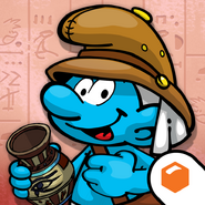 Archeologist Smurf Icon