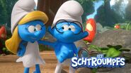 Smurfette and Brainy Smurf 2021 TV Series